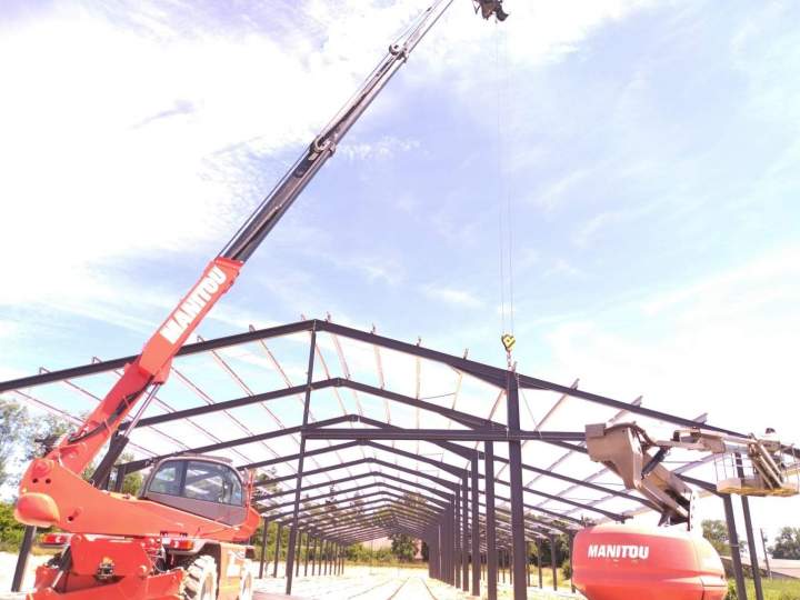 Construction de charpente métallique Soumans,